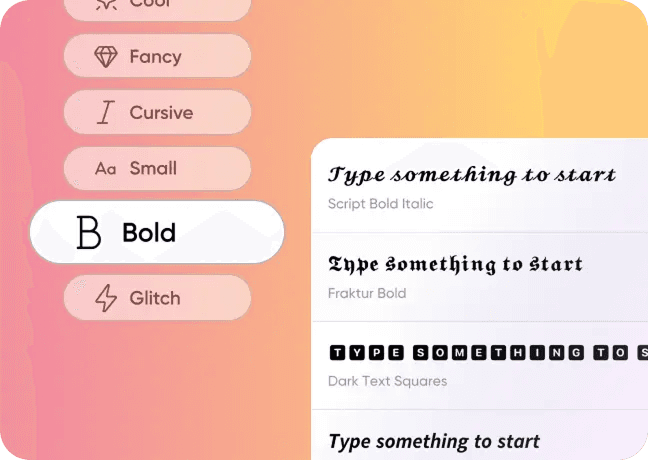 Social Media Fonts