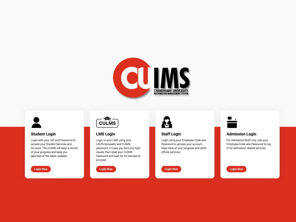 CUIMS Login: Chandigarh University Portal & LMS