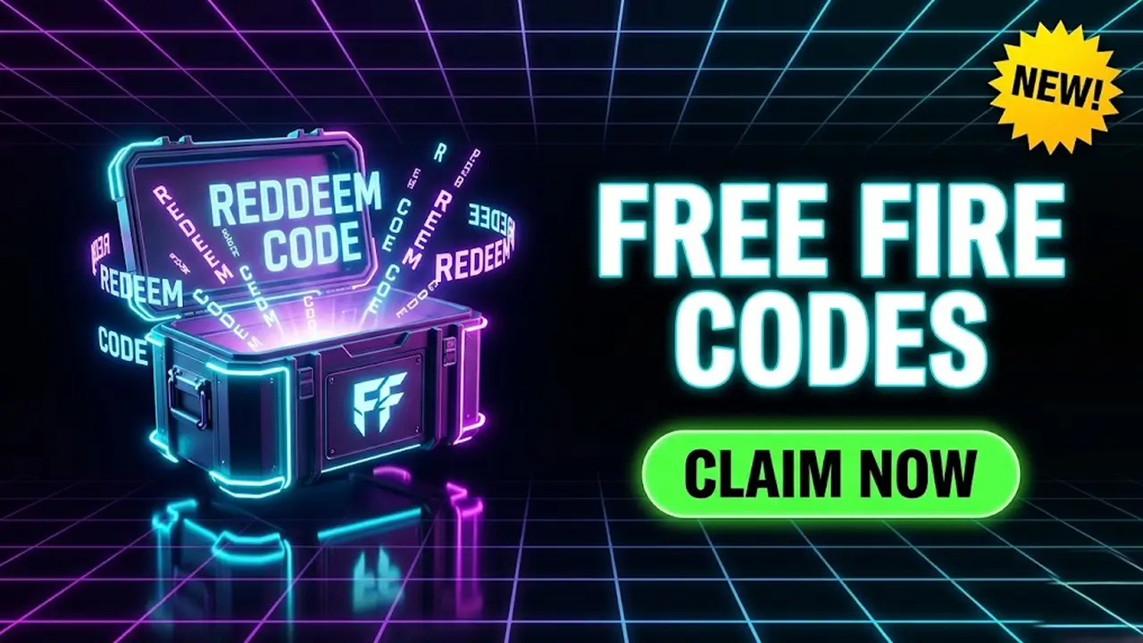 Featured image for Free Fire Redeem Codes Today 2026 — Working FF Codes List - gaming