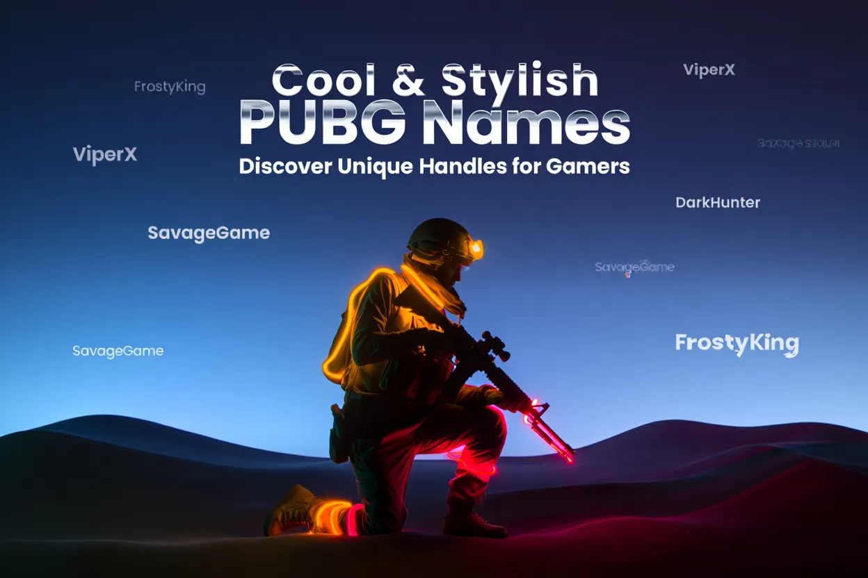 PUBG Names: 500+ Stylish, Cool & Funny Names for Boys & Girls (2026)