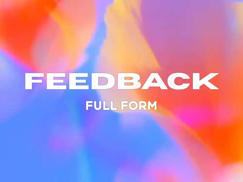 Feedback Meaning – Definition, Types, and Examples